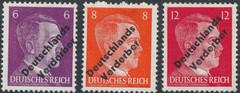 Stamp Germany 1945 WW2 Local Hitler Head Verderber Selection MNH