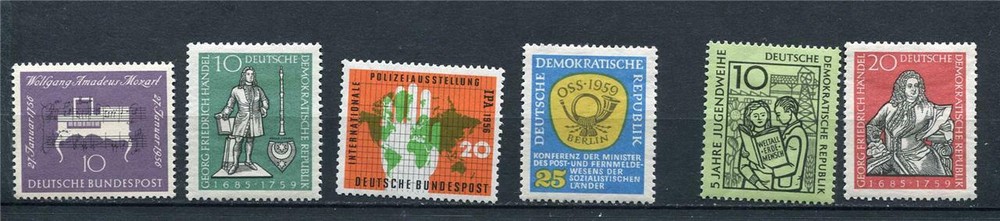 Germany 1958 and up Accumulation MNH/MH/Used g2511b