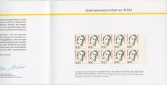 Germany Federal Republic 1991 Rare Unlisted Reunification Booklet