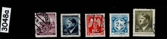 Stamps Adolf Hitler & Officials Germany Czech occupation of BaM WWII #3048a