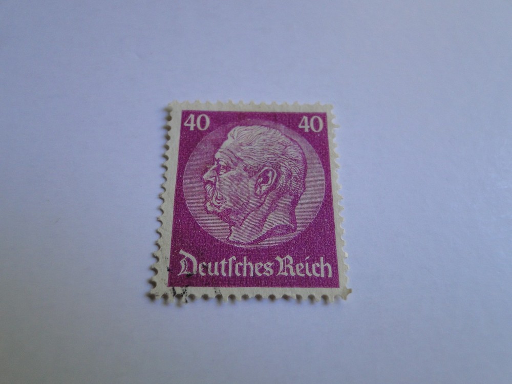 1933 Paul Von Hindenburg 40p Germany Stamp