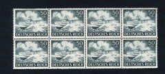 GERMANY SCOTT# B229 MNH BLOCK OF „8“ GERMAN SPEED BOAT WWII „JUST SUPERB“