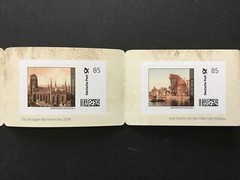GERMANY GERMAN POST STAMPCARD GDANSK DANZIG ARCHITECTURE RARE!!! m5089