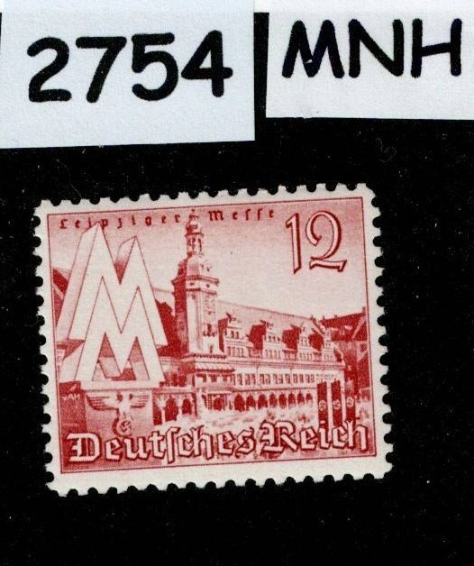 MNH stamp Sc #496 1940 Spring fair Leipzig Germany WWII #2754