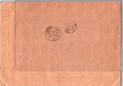 GERMANY 1940 WWII POLAND OCCUP REG COVER OVERPRINT SET ADDR & POSTMARK KRAKAU