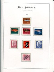 FRG 1960 – 1990 Collection In Leuchtturm Pre-Printed Album