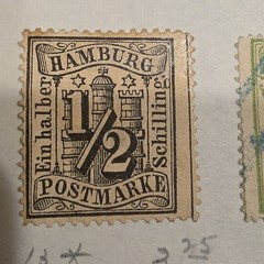 1800’s LOT OF GERMAN STATES STAMPS BERGEDORF, BERN, REVENUE, PAYER AND MORE #50