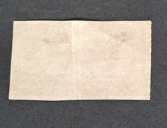 German State Prussia 1858 1 Sbg Rose Red Imperf scarce Pair of Stamps