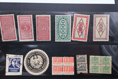 Germany Stamp PAGE LOT 65 Rare Fiscal & Revenue RAILWAY PARCEL MEMBER DUES TAX