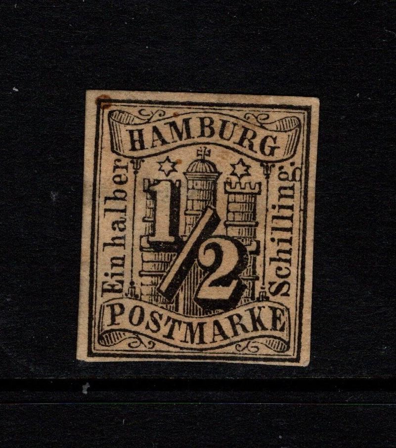 Hamburg SC# 1 Mint Part Gum / Hinge Rem – S49888