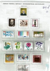 1980 Germany Federal Rep MIXED LOT OF 15 Incl 2 Sets Sc#1334- M/H/OG/Used #9