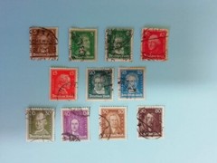 STAMPS GERMANY DEUTSCHES REICH 1926/1927 # 379 to 389 +