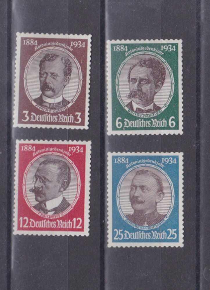 germany 1934 Sc 432/5 portraits,set min no gum s1499
