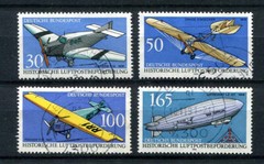 Germany – BRD : Historic Aircraft set from 1991 – used