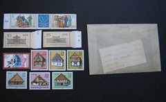 Sixty-three (63) stamps from East Germany (DDR), 1980-1982, MNH w/2 exceptions