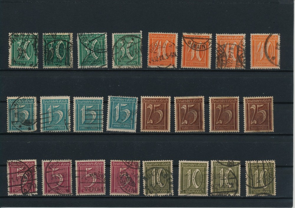 Germany, Deutsches Reich, Nazi, liquidation collection, stamps, Lot,used (BL 34)