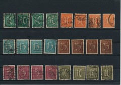 Germany, Deutsches Reich, Nazi, liquidation collection, stamps, Lot,used (BL 34)