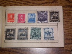 Auswahl-Heft German (Deutsches) Reich Stamps Book 3 from Romania/Bulgaria