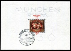 GERMANY 1937 BLOCK10 used FIRST DAY FLAWLESS signed SCHLEGEL BPP(F7691