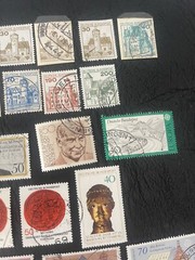 West Germany Used 35 Stamps 1977,1978, F/VF Condition,See Photos