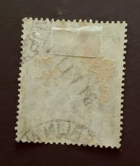 1949 BERLIN BLACK SURCHARGE 5 MARK VF USED GERMANY DEUTSCHLAND