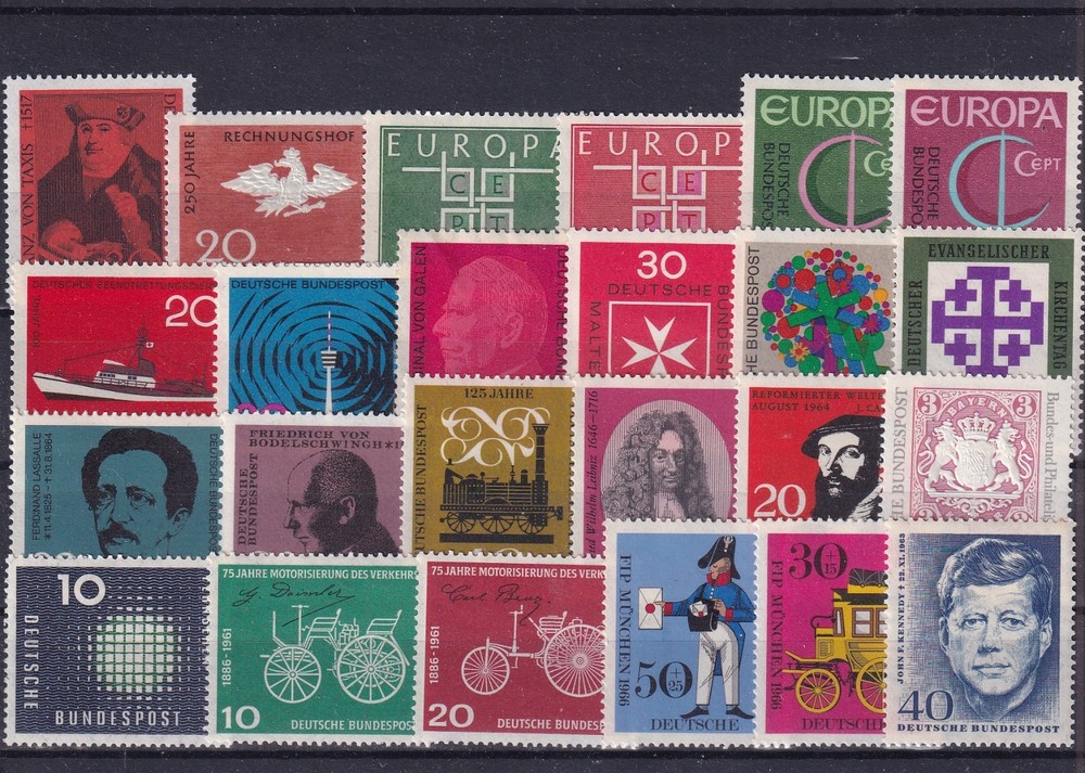 Bundesrepublik MNH ** Lot 53 Commemoratives 1960’s