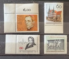 Germany: 1984. 4 Complete sets of 1. SC # 1421-1424 MNH. ID #09-05193