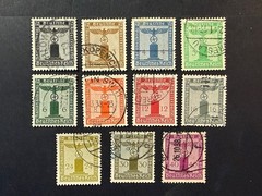 Germany # S1 – S11 Used 2024 Scott Catalogue Value $ 45.40