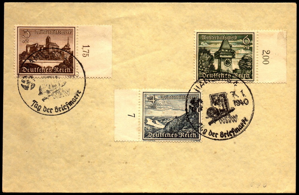 Germany 1940 Stamp Day (Tag Der Briefmarke) Cover (I) – L35829