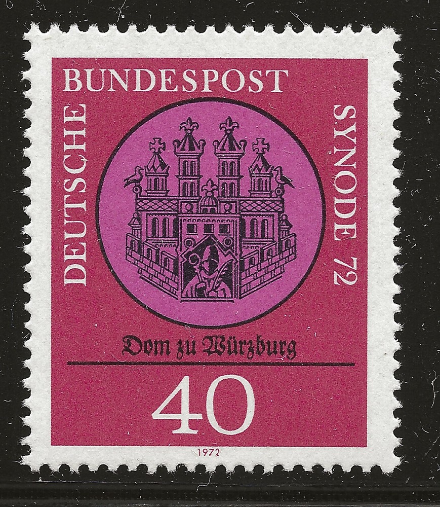 Germany Scott #1100, Single 1972 Complete FVF MNH