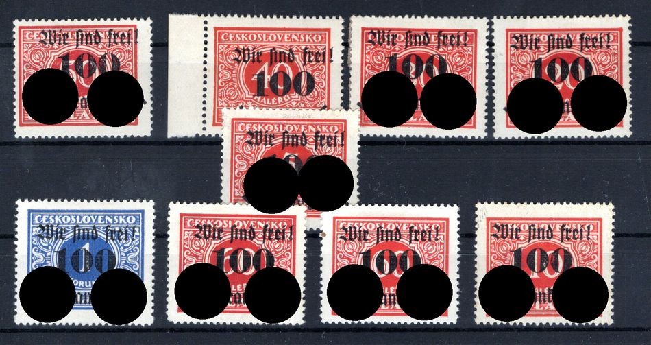 Sudetenland Rumburg 36/43 Set MH (DA2450