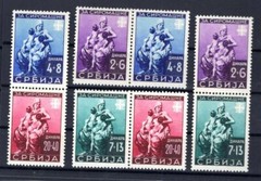 Serbia WZd1/2+SZd1/2 COMPRESSION ** MNH UNUSED 240EUR (B6417