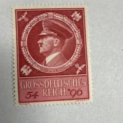 Germany 1941 96 Red Postage Stamp Mint Hinged Uncancelled Military