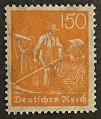 Travelstamps: 1922 Germany DR Deutsches Reich 150pf Stamp Scott #175 MNH OG