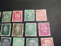 Germany Stamps – 25 stamps -1920’s and 30’s – hinged – used -nice lot