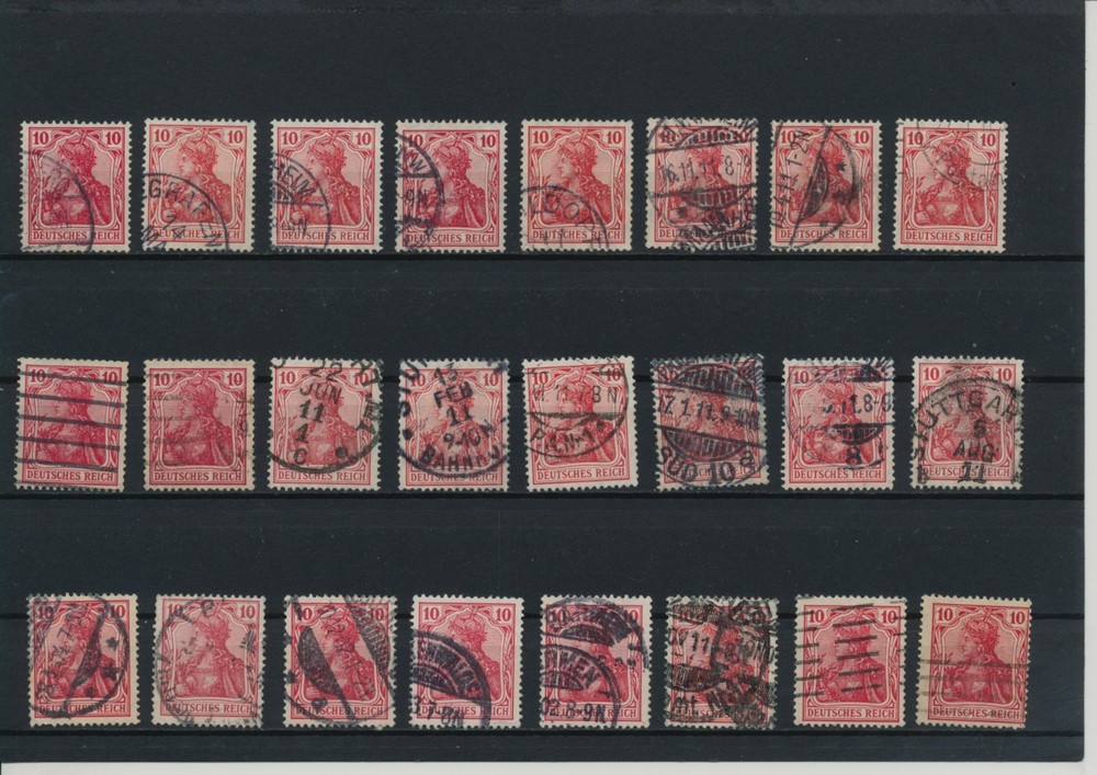 Germany, Deutsches Reich, Nazi, liquidation collection, stamps, Lot,used (BR 37)
