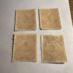Deutsches Reich – 5 Millionen Mark, 5 000 000 Mark Briefmarke Roth. 4 Stamps