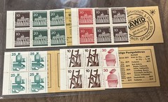 4 MNH GERMANY BOOKLETS SEE SCAN FOR CONTENT 1313