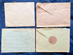 WWII 1942-1944 German Feldpost Cover Lot (4) FP# 31174,35630, 43488