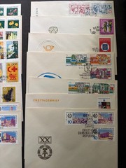 East Germany (DDR) 21x (all different) FDC 1969