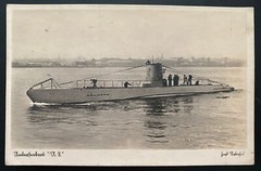 1943 Feldpost Germany RPPC Real Picture Postcard Cover U Boat submarine U2 WW2