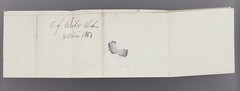 1853 German States Cover, Heidelberg, Baden, Scott’s # 3a
