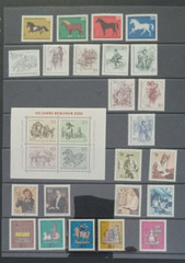 Germany Berlin 1969 Complete Stamp Year Set MNH Mint Never Hinged 23 Stamps & SS