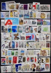 WEST GERMANY collection of 643 different used commemoratives, see description