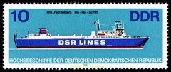 EBS East Germany DDR 1982 – Ocean-going Ships – Michel 2709-2714 – MNH**