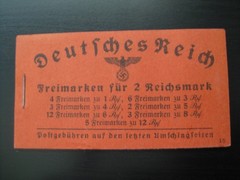 THIRD REICH Mi. #MH 39.5 scarce mint MNH stamp booklet! CV $287.50
