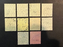 Germany # 65c – 74 Used 2024 Scott Catalogue Value $ 12.40
