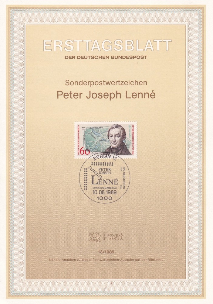 Berlin ETB 850 Scott 9N579 Lenne
