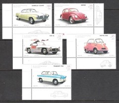 GERMANY 2002 CARS / TRANSPORT CNR SET OF 5 (MNH/VF)