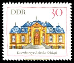 EBS East Germany 1969 – Beautiful Buildings (III) – Bauwerke – 1434-1439 – MNH*